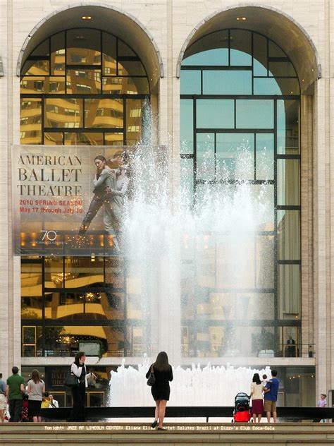 Revson Fountain Lincoln Center For The Performing Arts A Photo On