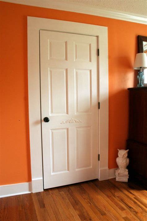 Image Result For Trim Around Door With Flat Baseboards Farmhouse Trim