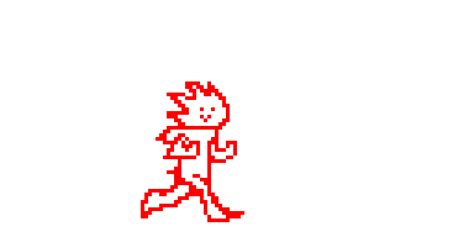 Pixel Art Walking Cycle