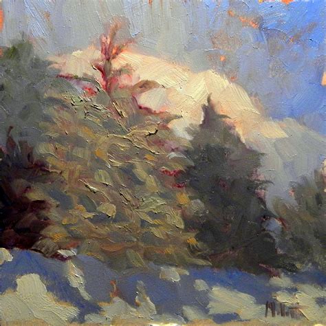 Art Painting And Prints Heidi Malott Christmas Tree Winter Evergreens