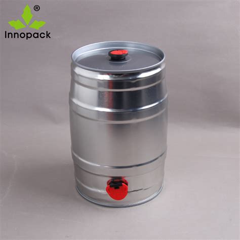 China Empty Mini 5 Liter Beer Kegs Cans Barrel With Tap China Beer