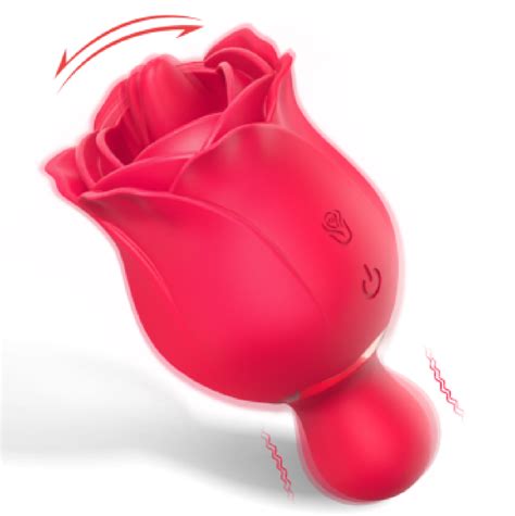 Indulge In Sensual Bliss With Rose Toy Tongue Licking Clitoral Vibrator
