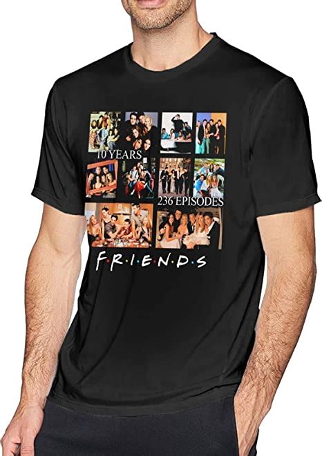Friends Tv Show Design Pure Cotton Breathable T Shirt For