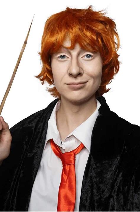 Ed Sheeranron Weasley Costume Cosplay Harry Potter Red Tm Pop