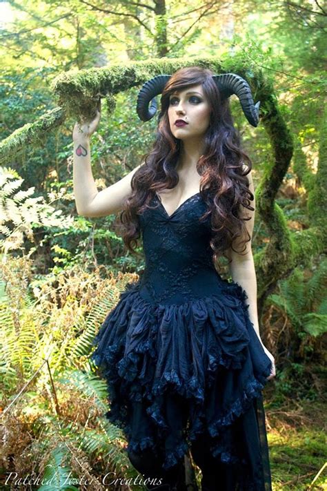 Midnight Dress Gothic Gown Witch Costume Whimsical Etsy Witches
