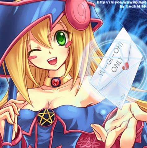 Dark Magician Girl Kawaii Anime Photo 35585234 Fanpop