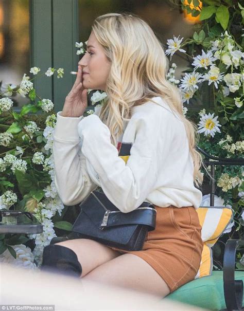 Lottie Moss Showcases Her Toned Legs In A Thigh Skimming Min Daily