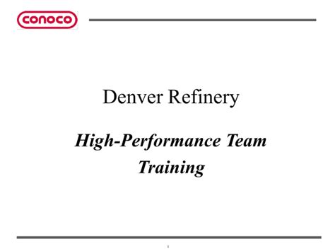 Unite High Performance Team Development Training