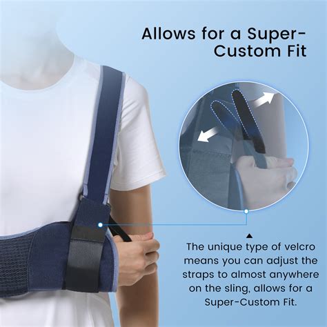 Buy Velpeau Arm Sling Shoulder Immobilizer Rotator Cuff Support Brace