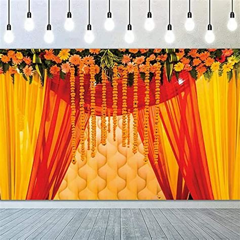 Yongfoto 7x5ft Indian Wedding Backdrop Hindu Traditional Etsy
