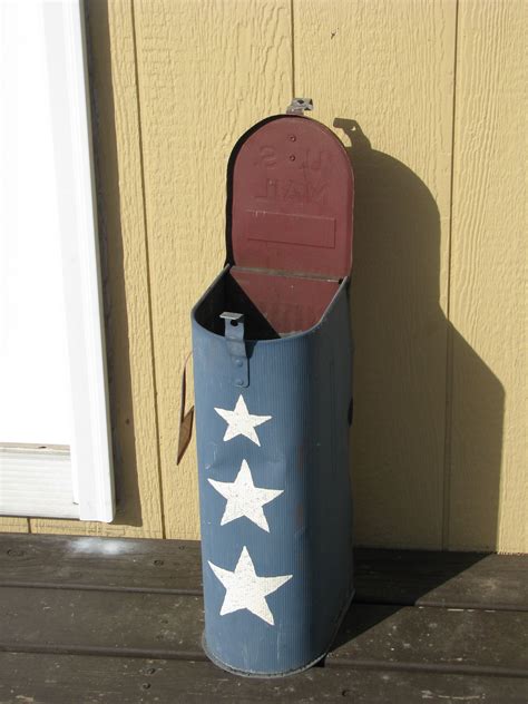 Entirely in galvanized steel, it features a rust patina or. Outside ashtray with lid... tape the breather holes closed from the inside of the mailbox with ...