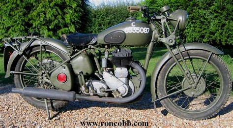 Bsa Wm20 Classic Military Motorcycle For Sale
