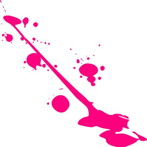 Paint Pink Splatter Clip Art At Vector Clip Art Online
