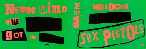Sex Pistols Original Never Mind The Bollocks Banner Poster By Jamie