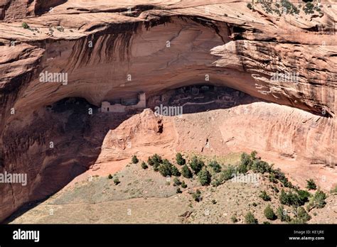 Mummy Cave Ruin In Canyon Del Muerto Canyon De Chelly Arizona Usa