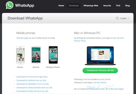Free Download WhatsApp Web For Windows PC - WebForPC