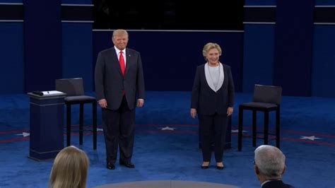 Aide Posts Joking Video Of Clinton Avoiding Unwanted Trump Hug