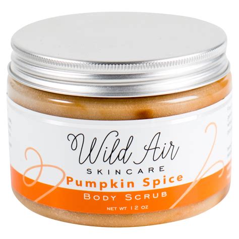 Pumpkin Spice Body Scrub Wild Air Skincare