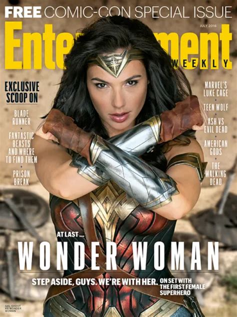Vhtf Wonder Woman Entertainment Weekly Comic Con 2016 Sdcc Rare Gal