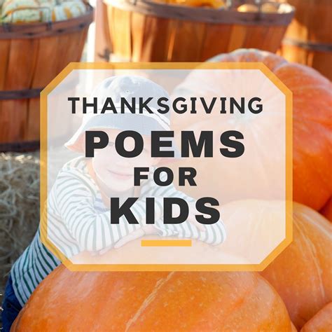 Links to other sites with thanksgiving poems. Thanksgiving Poems for Kids