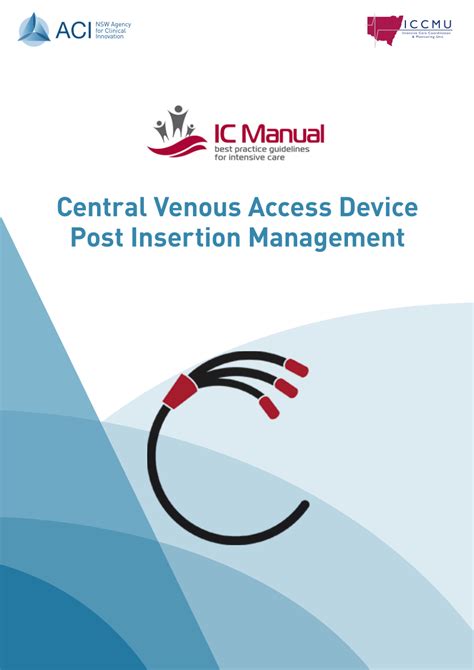 Pdf Central Venous Access Device Post Insertion