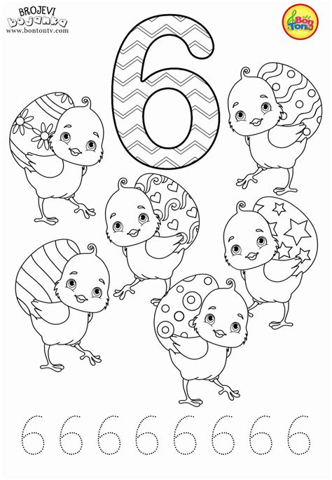 Free interactive exercises to practice online or download as pdf to print. Number Coloring Pages 1-10 Pdf New Free Preschool ...