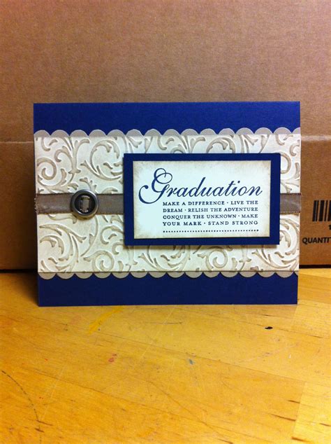 Stampin Up Graduation Card Graduation Cards Stampin Up Graduation