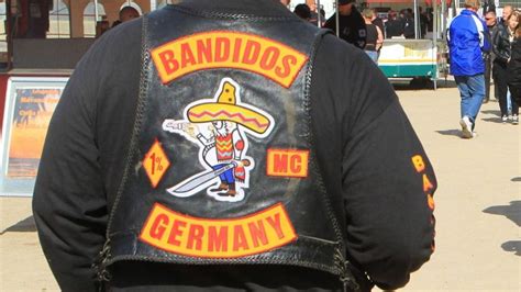 German Police Seize Weapons In Raids On ‘bandidos Biker Gang Biker
