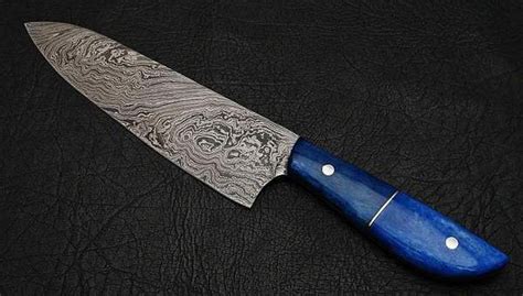Limited time sale easy return. Beautiful Deba Japanese Custom Handmade Damascus Steel ...