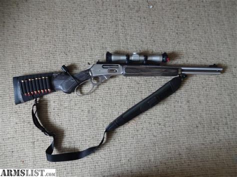 Armslist For Sale Marlin 1895 Sbl Stainless 4570 With Leopold Scope