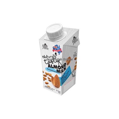 Farm Fresh Unsweetened Almond Milk 200ml Jaya Indah Grocer