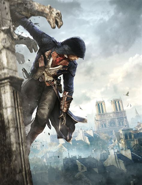 Assassin S Creed Unity On Behance Cover Art Assassins Creed Unity
