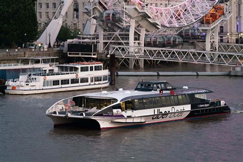 Meet The Fleet Uber Boat By Thames Clippers