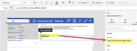 Solved Hyperlinks In Powerapps Power Platform Community