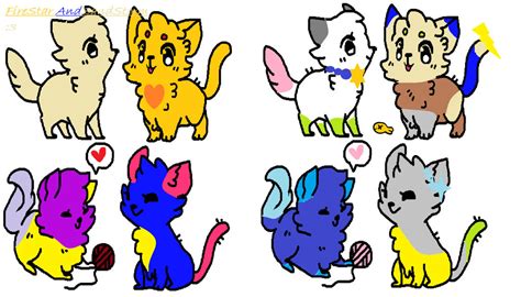Cat Adoptables 3 By Cookiekitty Meow844 On Deviantart
