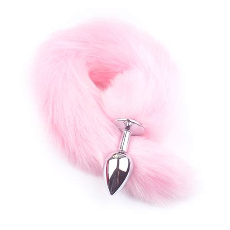 Cytherea Stainless Steel Anal Plug With Soft Fox Tail Plug Butt Stimulator For Women Cytherea