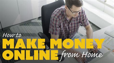 Maybe you would like to learn more about one of these? How to Make Money Online at Home - YouTube