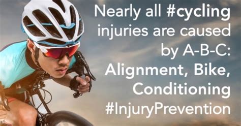Cycling Injuries 8 Common Ones And How To Avoid Them