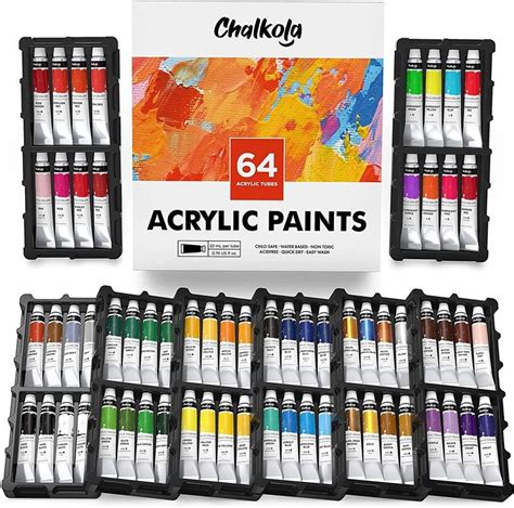 Chalkola Acrylic Paints Pack 16 Reviews And Ratings Revain