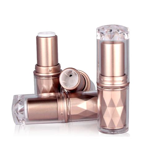 High Grade Diy Empty Lipstick Lip Gloss Tubes Luxury Rose Gold Lipstick Containers Cosmetic