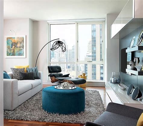 Modern High Rise By Mia Rao Design Condo Living Room Condo Interior