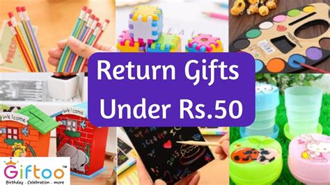 Return Gift Ideas For Birthday Party Examples And Forms