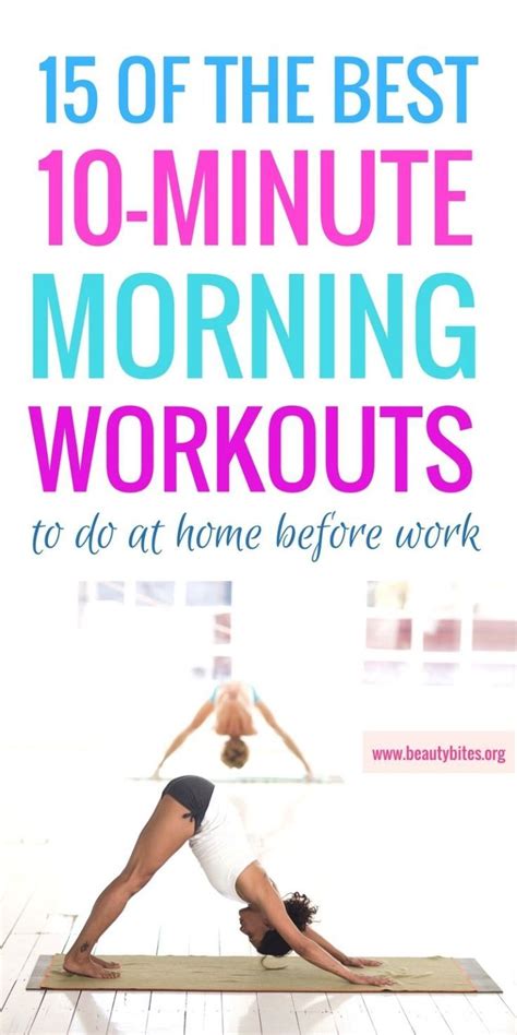 Best Minute Workouts To Do In The Morning Beauty Bites Good