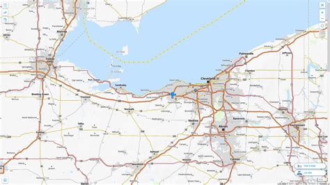 Elyria Ohio Map And Elyria Ohio Satellite Image