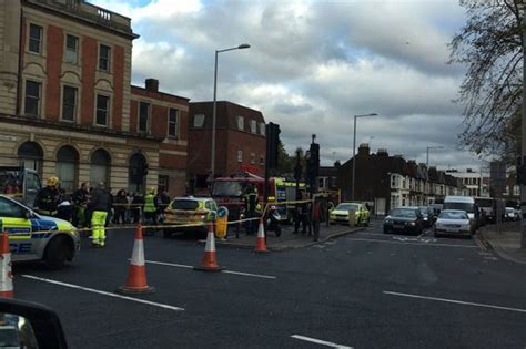 Tottenham Crash Bystanders Rush To Woman Motorcyclists Aid After