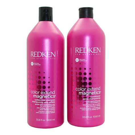 Redken Color Extend Magnetics Shampoo And Conditioner 338 Oz1000 Ml