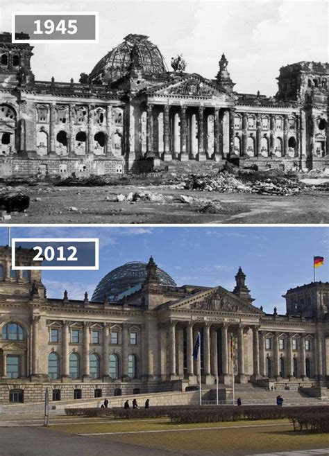 20 Before And After Pics Showing How The World Has Changed Over Time