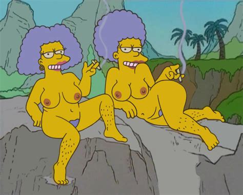 Post Astrohamus Patty Bouvier Selma Bouvier The Simpsons