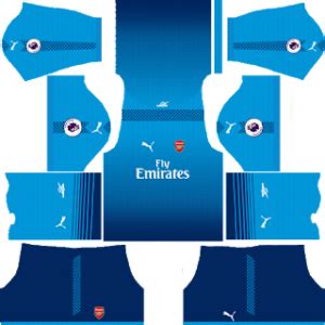 Arsenal Kits 2017/2018 Dream League Soccer | Arsenal kit, Arsenal, Goalkeeper kits