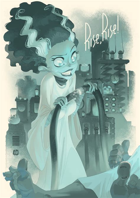 Fantastic Bride Of Frankenstein Fan Art — Geektyrant